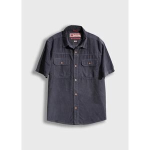 Iron and Resin Herman Corduroy Shirt Dark Slate Blue